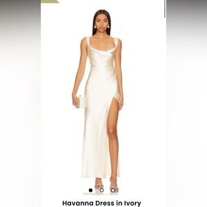 Runaway the Label Havana Dress in Ivory
